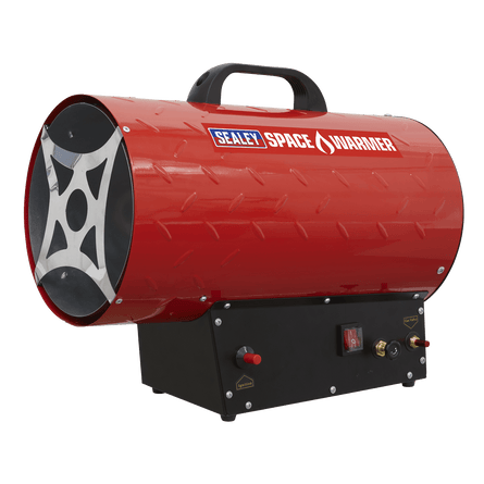 Sealey LP100 Space Warmer® Propane Heater 61,000 - 102,000Btu/hr (18 - 30 kW) - LP100 - Sealey Tools UK - Workshop Tool Storage