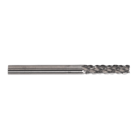 Sealey MCB003 Micro Carbide Burr Cylinder with End Cutter 3mm Pack of 3 - MCB003 - Sealey Tools UK - Workshop Tool Storage