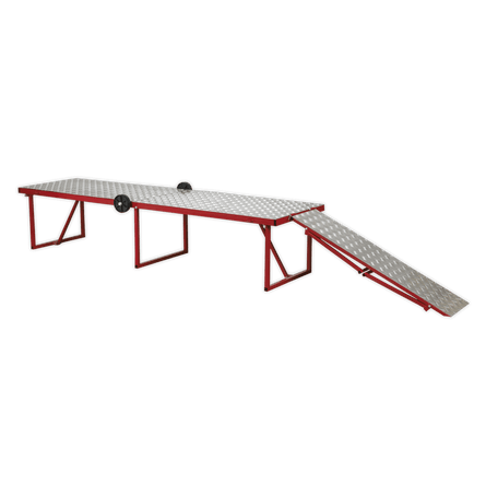 Sealey MCW360 Motorcycle Portable Folding Workbench 360kg Capacity - MCW360 - Sealey Tools UK - Workshop Tool Storage