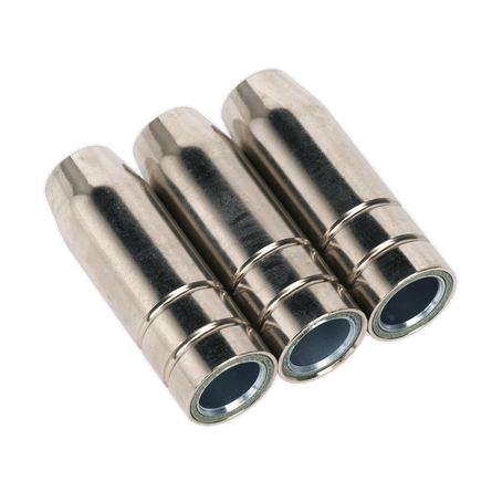Sealey MIG955 Conical Nozzle MB15 Pack of 3 - MIG955 - Sealey Tools UK - Workshop Tool Storage