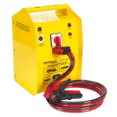 Sealey PSTART1000HD PowerStart Emergency Heavy - Duty Jump Starter 1000hp Start 12/24V - PSTART1000HD - Sealey Tools UK - Workshop Tool Storage