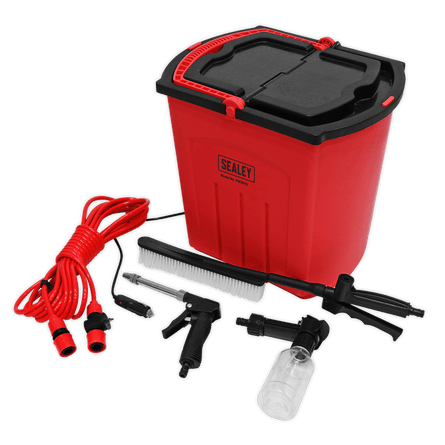 Sealey PW2512 Pressure Washer 25L 12V - PW2512 - Sealey Tools UK - Workshop Tool Storage