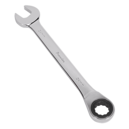 Sealey RCW24 Ratchet Combination Spanner 24mm - RCW24 - Sealey Tools UK - Workshop Tool Storage