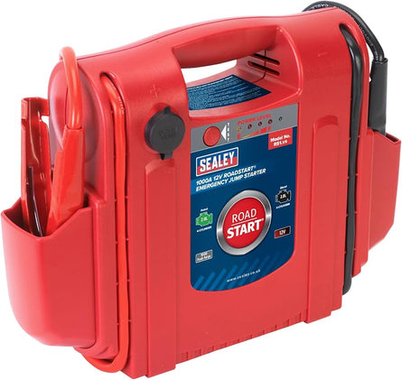 Sealey RS1 RoadStart Emergency Power Pack 12V 1000 Peak Amps - SLY-8761 - Sealey Tools UK - Workshop Tool Storage