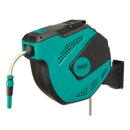 Sealey RWH30 Auto - Rewind Control Garden Hose Reel 30m - RWH30 - Sealey Tools UK - Workshop Tool Storage