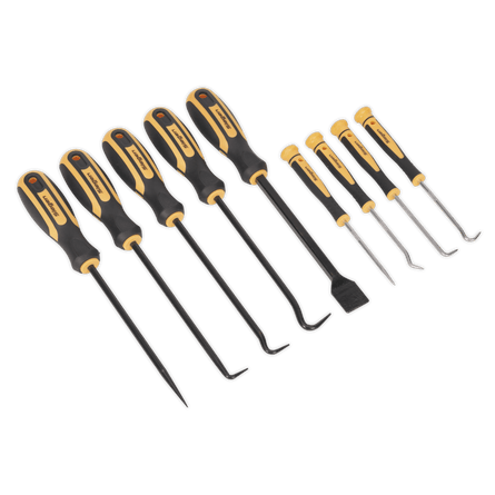 Sealey S01103 Scraper & Hook Set 9pc - S01103 - Sealey Tools UK - Workshop Tool Storage