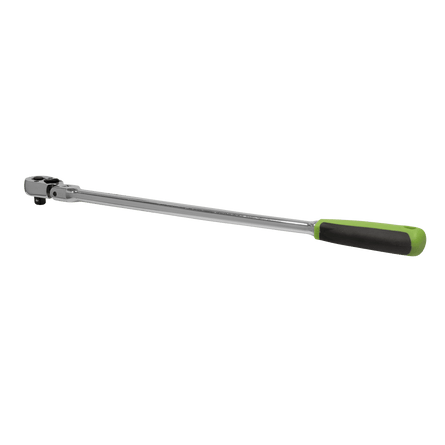 Sealey S01208 Ratchet Wrench 3/8"Sq Drive Extra - Long Flexi - Head Flip Reverse - S01208 - Sealey Tools UK - Workshop Tool Storage