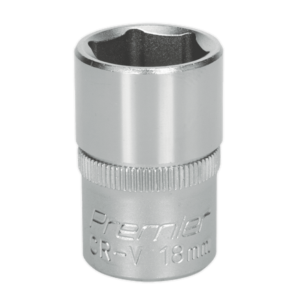 Sealey S1218 WallDrive® Socket 18mm 1/2"Sq Drive - S1218 - Sealey Tools UK - Workshop Tool Storage