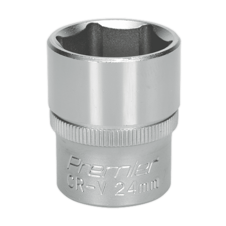 Sealey S1224 WallDrive® Socket 24mm 1/2"Sq Drive - S1224 - Sealey Tools UK - Workshop Tool Storage
