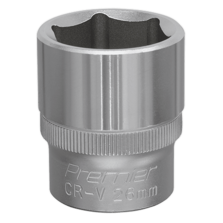 Sealey S1226 WallDrive® Socket 26mm 1/2"Sq Drive - S1226 - Sealey Tools UK - Workshop Tool Storage