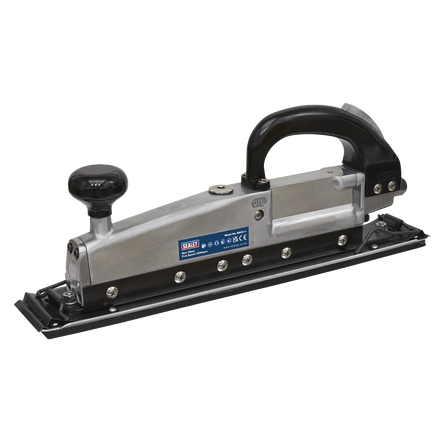 Sealey SA32 Air Long Bed Sander 400 x 70mm Twin Piston In - line - Sanders - SLY-8990 - Sealey Tools UK - Workshop Tool Storage