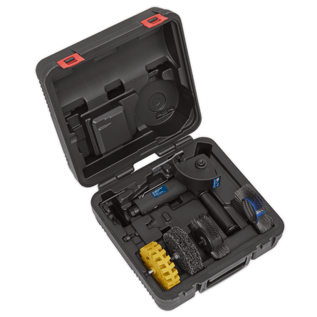 Sealey SA695 Smart Eraser Air Tool Kit 4pc - SA695 - Sealey Tools UK - Workshop Tool Storage