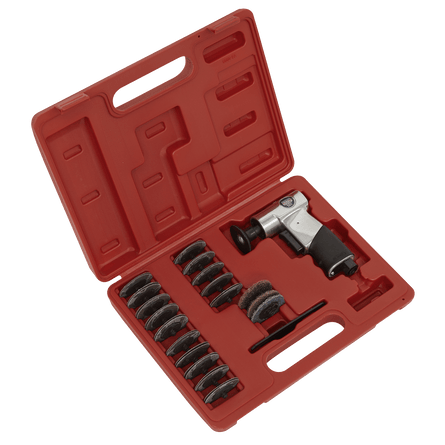 Sealey SA720 Air Mini Sander Kit 50mm 35pc - SA720 - Sealey Tools UK - Workshop Tool Storage