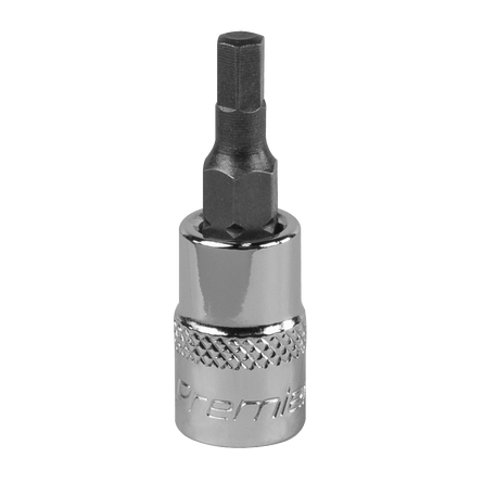 Sealey SBH002 Hex Socket Bit 4mm 1/4"Sq Drive - SBH002 - Sealey Tools UK - Workshop Tool Storage