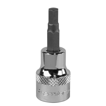 Sealey SBH008 Hex Socket Bit 5mm 3/8"Sq Drive - SBH008 - Sealey Tools UK - Workshop Tool Storage