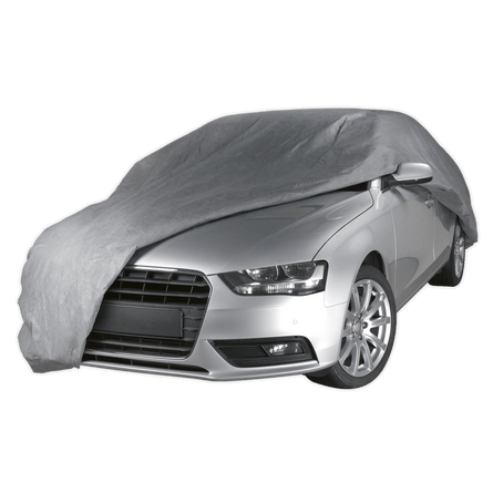 Sealey SCCL All Seasons Car Cover 3 - Layer - Large - SCCL - Sealey Tools UK - Workshop Tool Storage