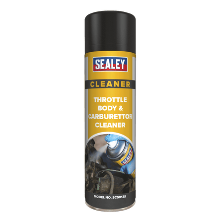 Sealey SCS013S Throttle Body & Carburettor Cleaner 500ml - SCS013S - Sealey Tools UK - Workshop Tool Storage