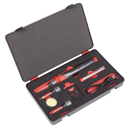Sealey SDL11 Lithium - ion Rechargeable Soldering Iron Kit 30W - SDL11 - Sealey Tools UK - Workshop Tool Storage