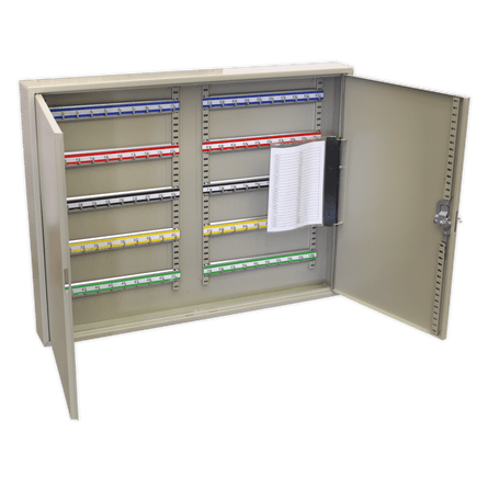 Sealey SKC100W Key Cabinet 100 Key Capacity Wide - SKC100W - Sealey Tools UK - Workshop Tool Storage
