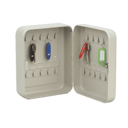Sealey SKC20 Key Cabinet with 20 Key Tags - SKC20 - Sealey Tools UK - Workshop Tool Storage