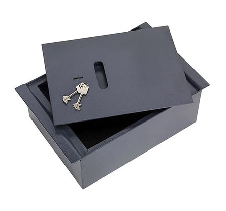 Sealey SKFS01 Key Lock Floor Safe 260 x 400 x 140mm - Safes & Security - SLY-16941 - Sealey Tools UK - Workshop Tool Storage
