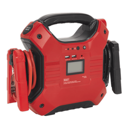 Sealey SL32S Jump Starter Power Pack Lithium - ion Phosphate (LiFePo4) 12/24V 1200/450 Peak Amps - SL32S - Sealey Tools UK - Workshop Tool Storage