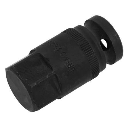 Sealey SMC37 Motorcycle Wheel Nut Socket H24 1/2"Sq Drive - SMC37 - Sealey Tools UK - Workshop Tool Storage