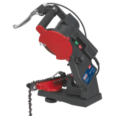Sealey SMS2002C Chainsaw Blade Sharpener - Quick Locating 85W - SMS2002C - Sealey Tools UK - Workshop Tool Storage