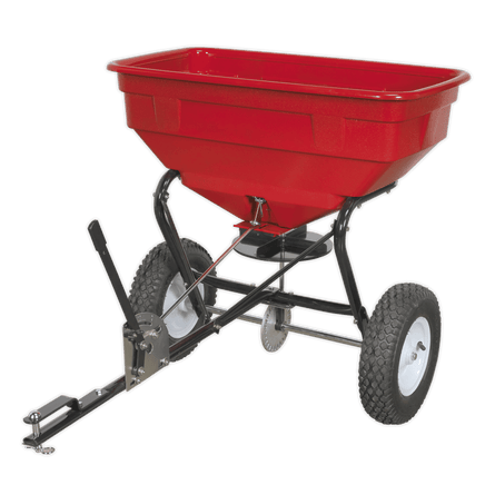 Sealey SPB57T Broadcast Spreader 57kg Tow Behind - SPB57T - Sealey Tools UK - Workshop Tool Storage