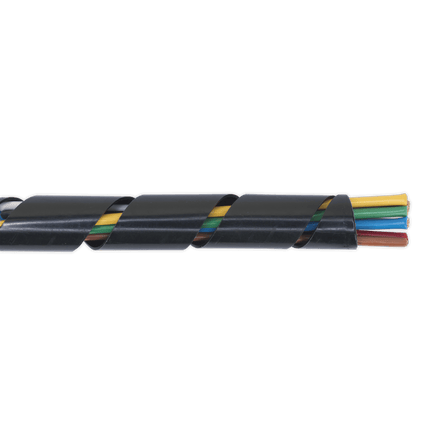 Sealey SWS1428 Spiral Wrap Cable Sleeving 14 - 28mm 10m - SWS1428 - Sealey Tools UK - Workshop Tool Storage
