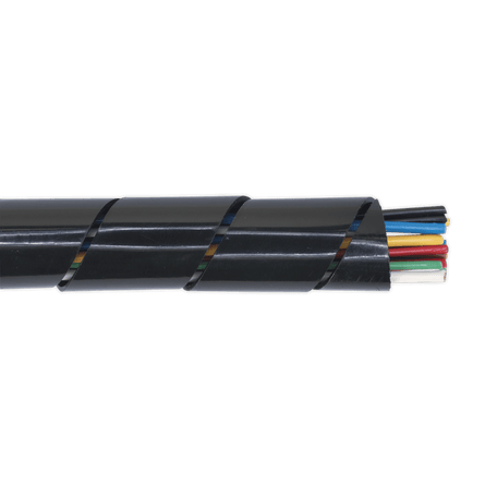 Sealey SWS2244 Spiral Wrap Cable Sleeving 22 - 44mm 10m - SWS2244 - Sealey Tools UK - Workshop Tool Storage