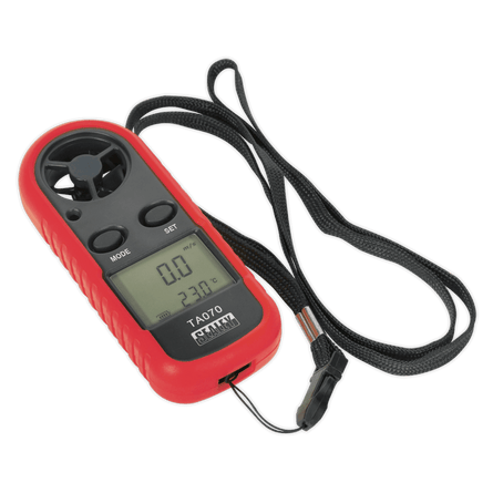 Sealey TA070 Anemometer - TA070 - Sealey Tools UK - Workshop Tool Storage