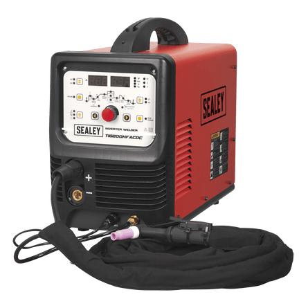 Sealey TIG200HFACDC TIG/MMA HF AC/DC Inverter Welder 200A 230V - TIG200HFACDC - Sealey Tools UK - Workshop Tool Storage