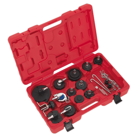 Sealey VS0204B Brake & Clutch Bleeder Cap Set - VS0204B - Sealey Tools UK - Workshop Tool Storage