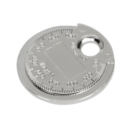 Sealey VS119 Spark Plug Gapper Circular Ramp Type 0.6 - 2.4mm (0.020" to 0.100") - VS119 - Sealey Tools UK - Workshop Tool Storage