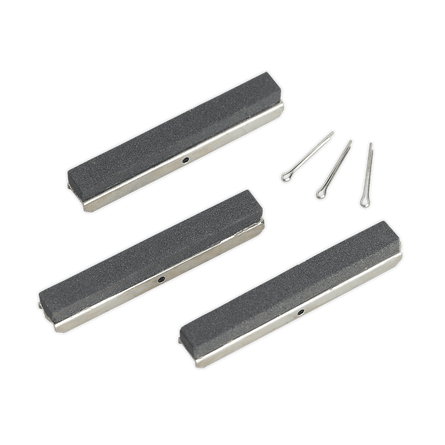 Sealey VS1623 Stone 75mm Fine for VS162 Pack of 3 - VS1623 - Sealey Tools UK - Workshop Tool Storage