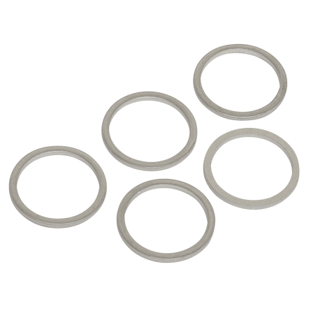 Sealey VS17SPW Sump Plug Washer M17 - Pack of 5 - VS17SPW - Sealey Tools UK - Workshop Tool Storage