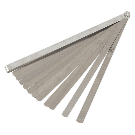 Sealey VS516 Feeler Gauge 25 Blade - Dual Marked 300mm - VS516 - Sealey Tools UK - Workshop Tool Storage