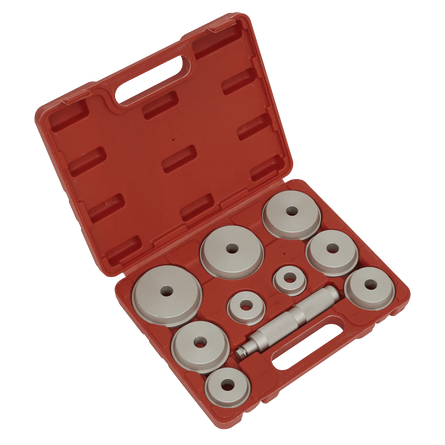 Sealey VS703 Bearing Race & Seal Driver Set 10pc - Aluminium - VS703 - Sealey Tools UK - Workshop Tool Storage