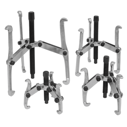 Sealey VS95 Triple Leg Gear Reversible Puller Set 4pc - VS95 - Sealey Tools UK - Workshop Tool Storage