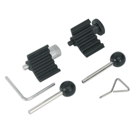 Sealey VSE2358 Diesel Engine Timing Tool Kit - VAG, Ford, Dodge, Mitsubishi 1.2D/1.4D/1.6D/1.9D/2.0D TDi Common Rail - Belt Drive - VSE2358 - Sealey Tools UK - Workshop Tool Storage