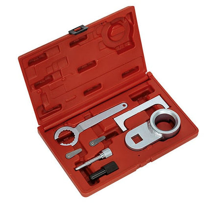Sealey VSE5559 Diesel Engine Setting/Locking Kit - VAG 2.4/2.5D SDi/TDi/TDiCR - Belt Drive - Setting & Locking Tools - SLY-17671 - Sealey Tools UK - Workshop Tool Storage