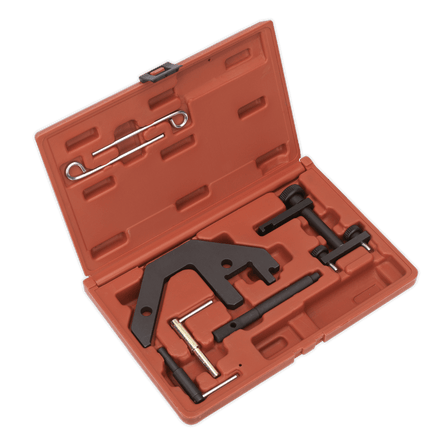 Sealey VSE5666 Diesel Engine Timing Tool Kit - for BMW M47/M57, Land Rover TD4/TD6, MG 2.0D, GM 2.5D - Chain Drive - VSE5666 - Sealey Tools UK - Workshop Tool Storage