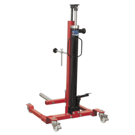 Sealey WD80 Wheel Removal/Lifter Trolley 80kg Quick Lift - WD80 - Sealey Tools UK - Workshop Tool Storage