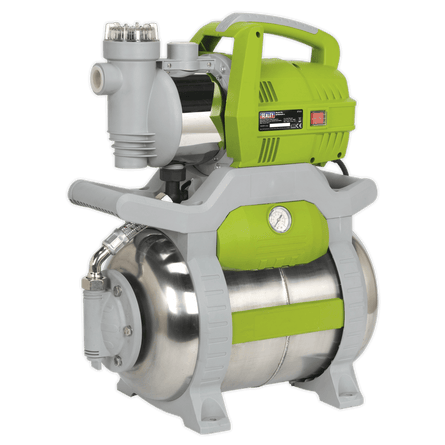 Sealey WPB062S Surface Mounting Booster Pump Stainless Steel 55L/min 230V - WPB062S - Sealey Tools UK - Workshop Tool Storage
