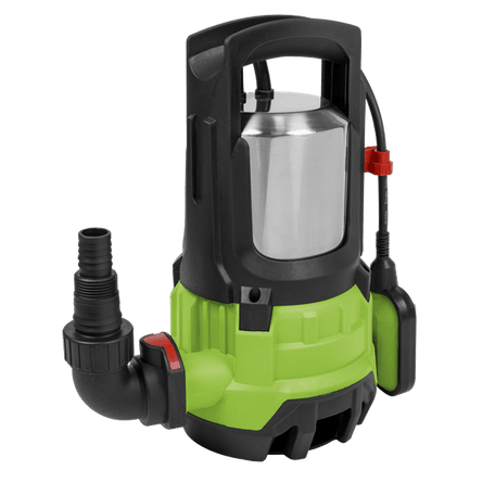 Sealey WPD415 High Flow Submersible Stainless Dirty Water Pump Automatic 333L/min 230V - WPD415 - Sealey Tools UK - Workshop Tool Storage