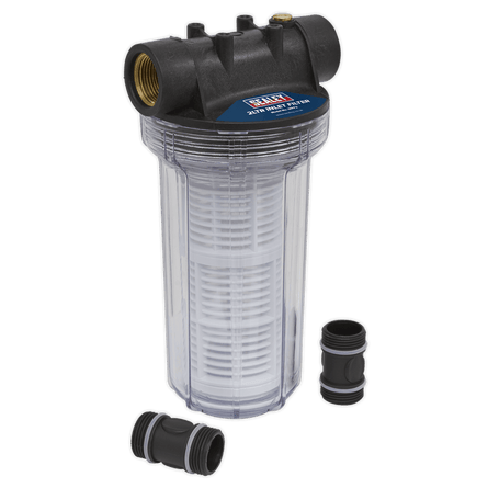 Sealey WPF2 Inlet Filter for Surface Mounting Pumps 2L - WPF2 - Sealey Tools UK - Workshop Tool Storage