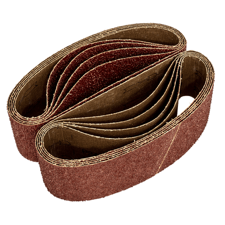 Sealey WSB53245 Sanding Belt 75 x 533mm 24Grit - Pack of 5 - WSB53245 - Sealey Tools UK - Workshop Tool Storage