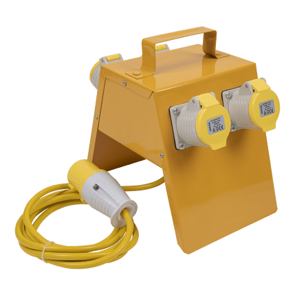 Sealey WSSB16 CEE 4 - Way Splitter Box 1.5mm Cable 16A Plug - WSSB16 - Sealey Tools UK - Workshop Tool Storage