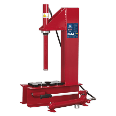 Sealey YC10B Hydraulic Press 10tonne Bench 'C' Type - YC10B - Sealey Tools UK - Workshop Tool Storage